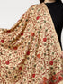 Women's Aari Embroidery Wool Stole